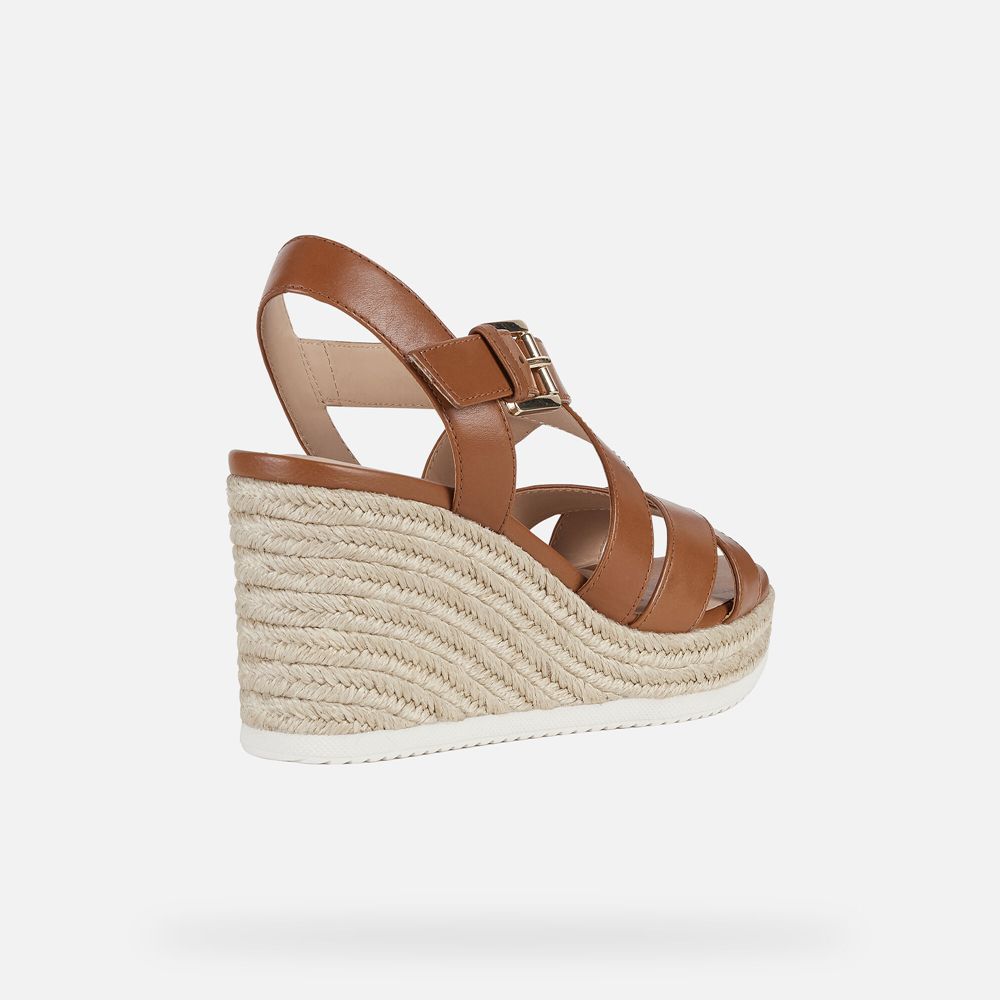 Geox Bayan Sandalet Kahverengi - Ponza - DRI-156290